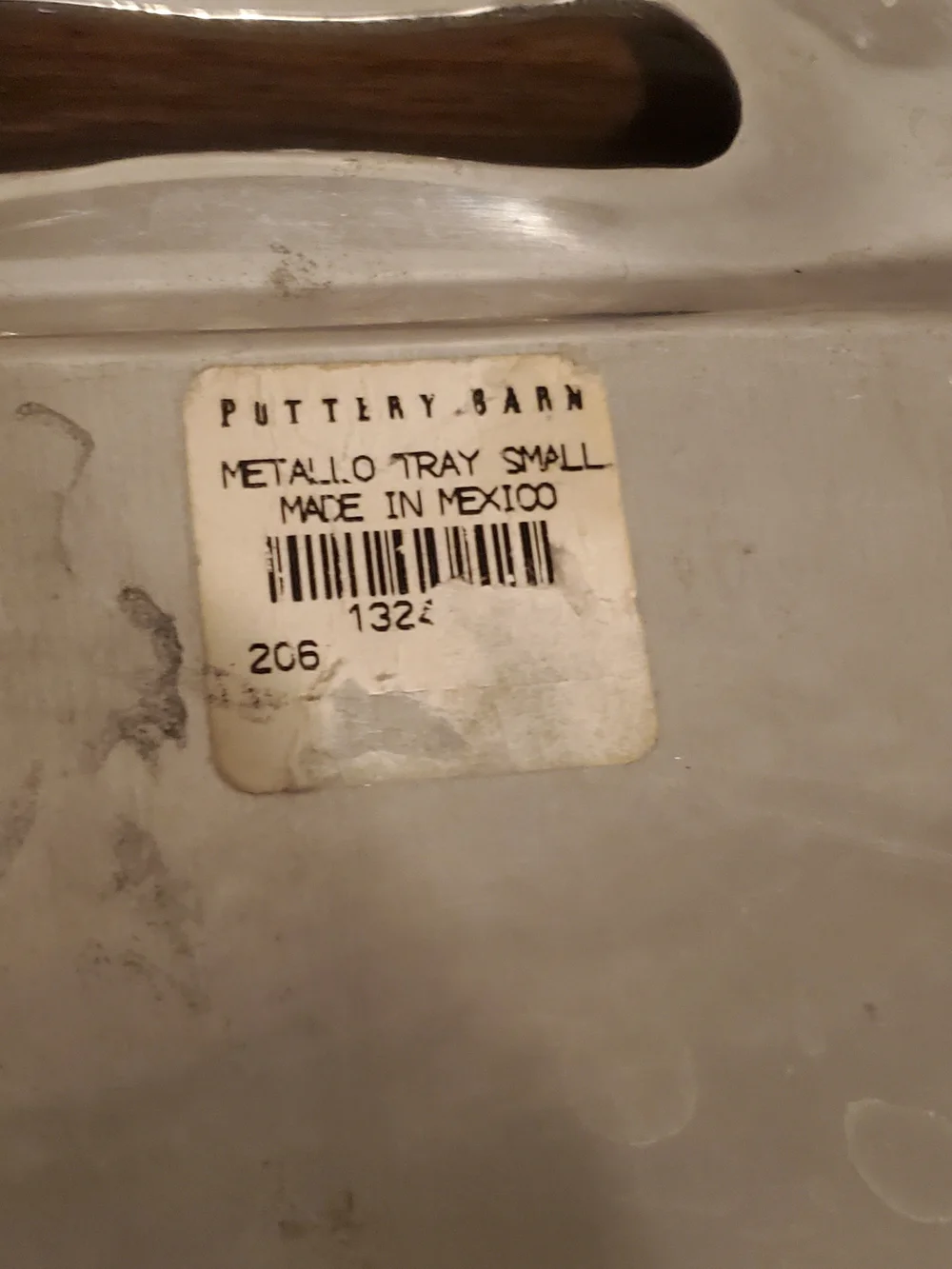 Pottery Barn sturdy rectangular